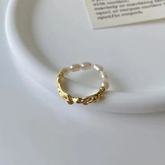 Korean Style Gentle Pearl Ring