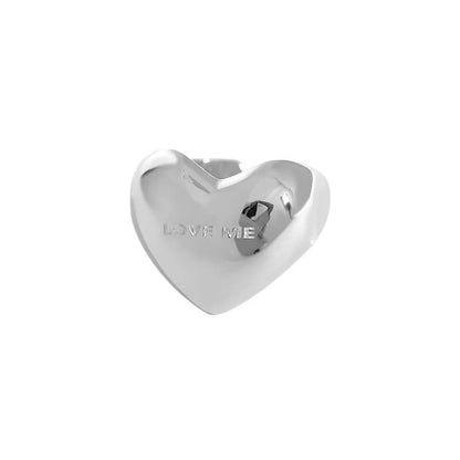 Silver Love Heart Ring