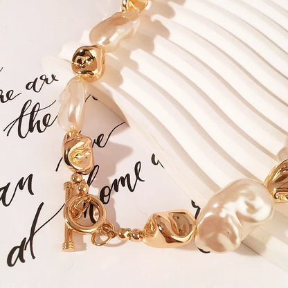 Pearl Necklace and Earring Set