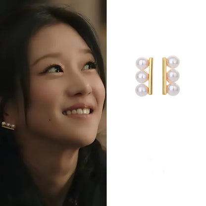 Korean Drama Eve Seo Yea Same Style Earrings