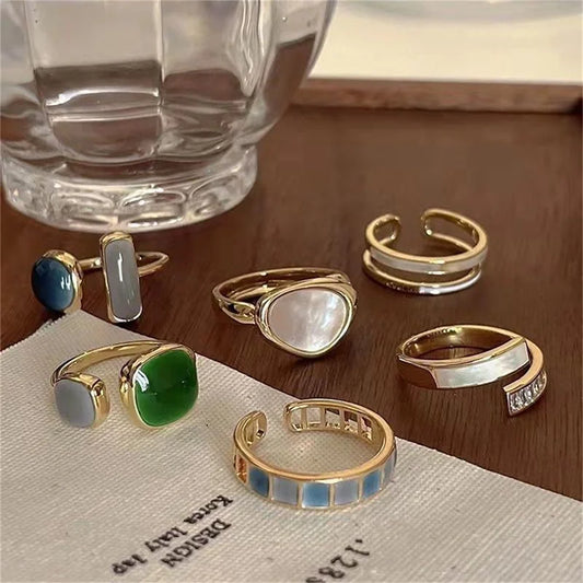 Aesthetic Dating Adjustable Ring