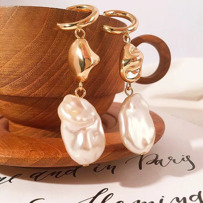 Pearl Necklace and Earring Set