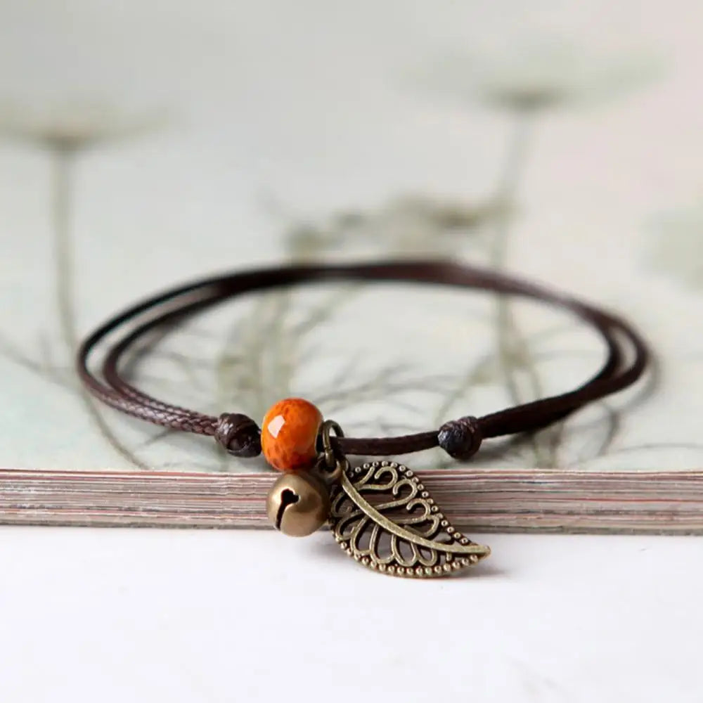 Vintage Tree Leaf Bracelet