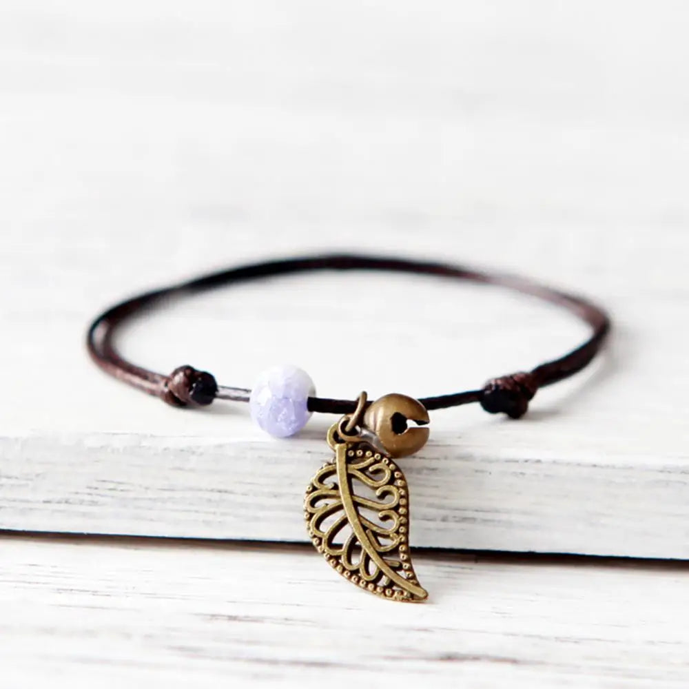 Vintage Tree Leaf Bracelet