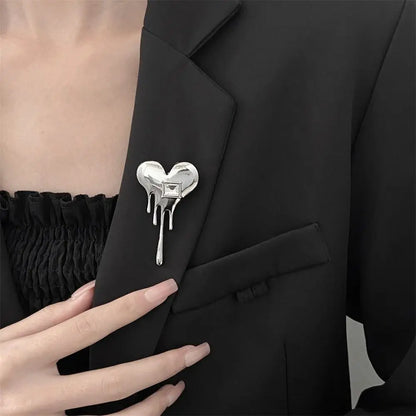 Lava Love Brooch Pin
