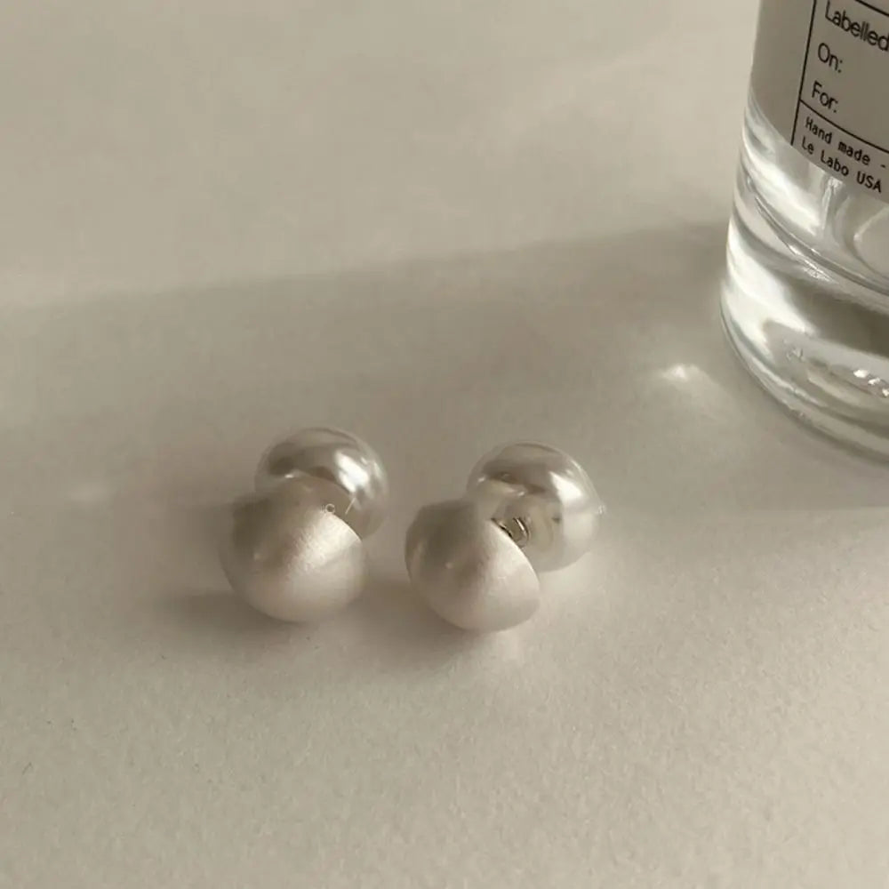 Retro Simple Pearl Earrings